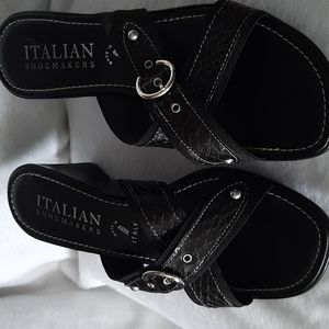 Italian Shoemakers wedge sandal